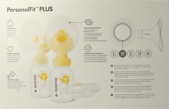 Medela PersonalFit™ Plus Symphony - Dubbele afkolfset-M (24mm) van Medela — afbeelding 4