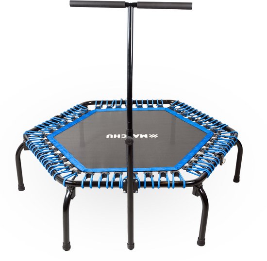Matchu Sports -  Fitness trampoline PRO - Sport trampoline - Mini trampoline - Bungee vering -  110cm diameter
