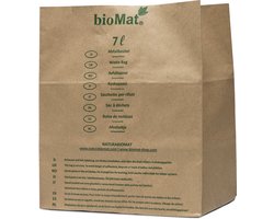 Sac en papier compostable BioMat 40 x 7 litres - 1 lot de 40