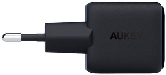 B1l Key Aukey Oplader PA-B1L - USB-C - 30W - GaN-technologie - Zwart | bol