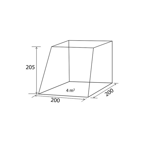 Brunner Comet - achterklep tent voor Volkswagen T5 and T6 — afbeelding 3