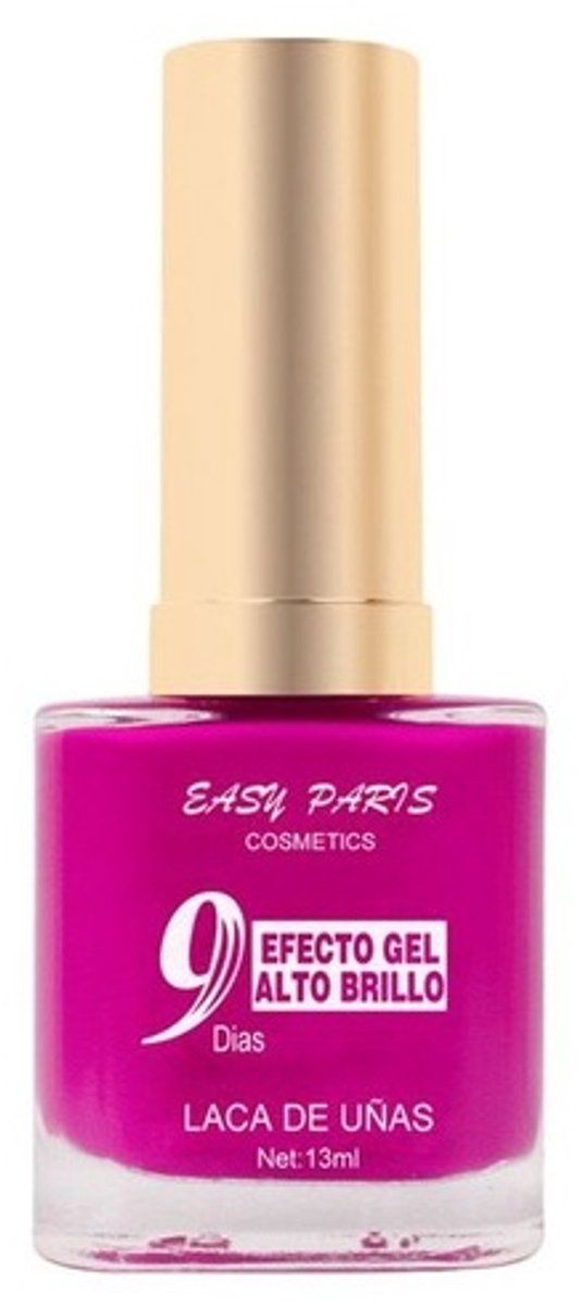 Easy Paris - Nagellak - Fris Paars Roze Magenta Fuchsia Purper - 1 flesje met 13 ml inhoud - Nummer 005