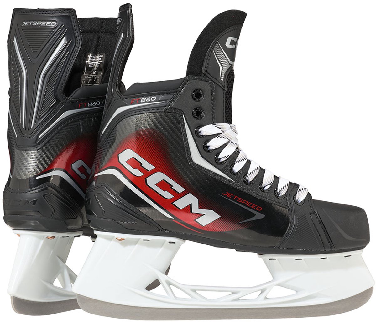 CCM – Jetspeed FT860 – IJshockeyschaatsen – Hockeyschaatsen – Heren – Zwart – Lightweight Speed & High Support – Maat EU 46 CCM – Jetspeed FT860 – IJshockeyschaatsen – Hockeyschaatsen – Heren – Zwart – Lightweight Speed & High Support – Maat EU 46