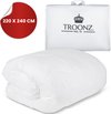 Troonz Portofino Enkel Dekbed 240x220 cm - Tweepersoons Dekbed - Zomerdekbed - Ademend & Zacht