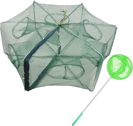 Keenso Filet de Capture de Poisson, Filet de pêche plié Portable appât
