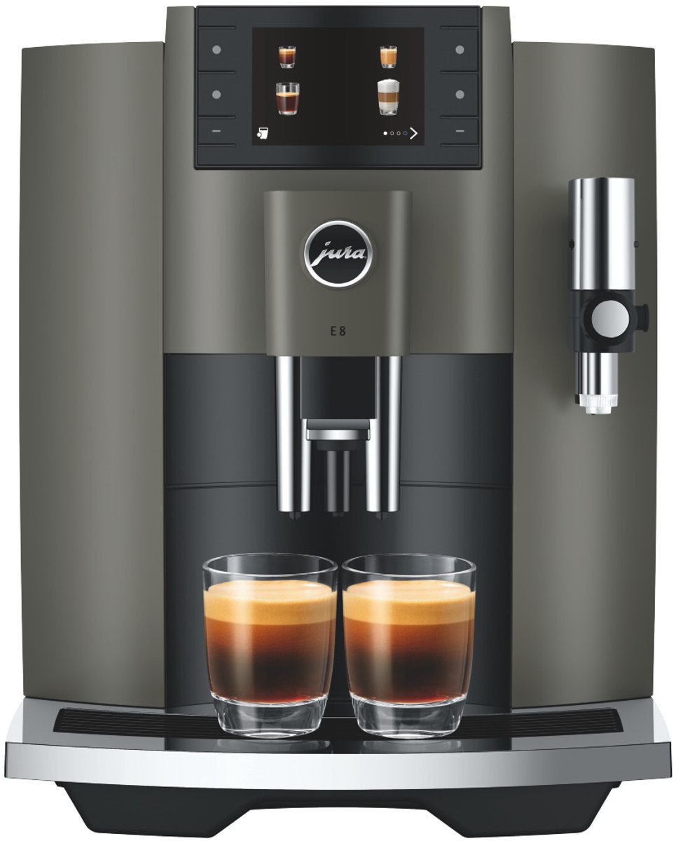 JURA E8 - Volautomatische espressomachine - Dark Inox - EC