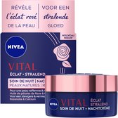 Bulfresh Nachtcreme Mit Rosenwasser – Vegan, 50 Ml – Intensive Pflege Für Müde Und Trockene Haut