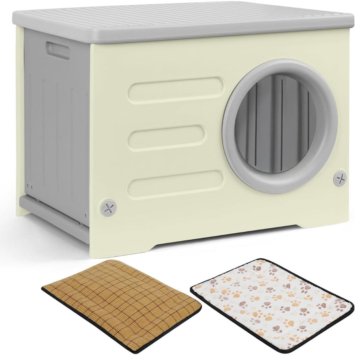 Kattenhuis voor Buiten - Kattenhok Binnen - Kattenbench - Kattenren