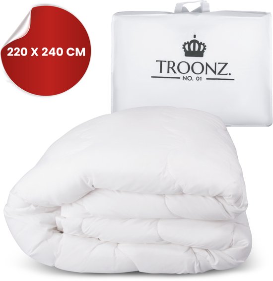 Troonz Portofino 4 Seizoenen Dekbed 240 x 220 - Tweepersoons Dekbed - Zomerdekbed & Winterdekbed