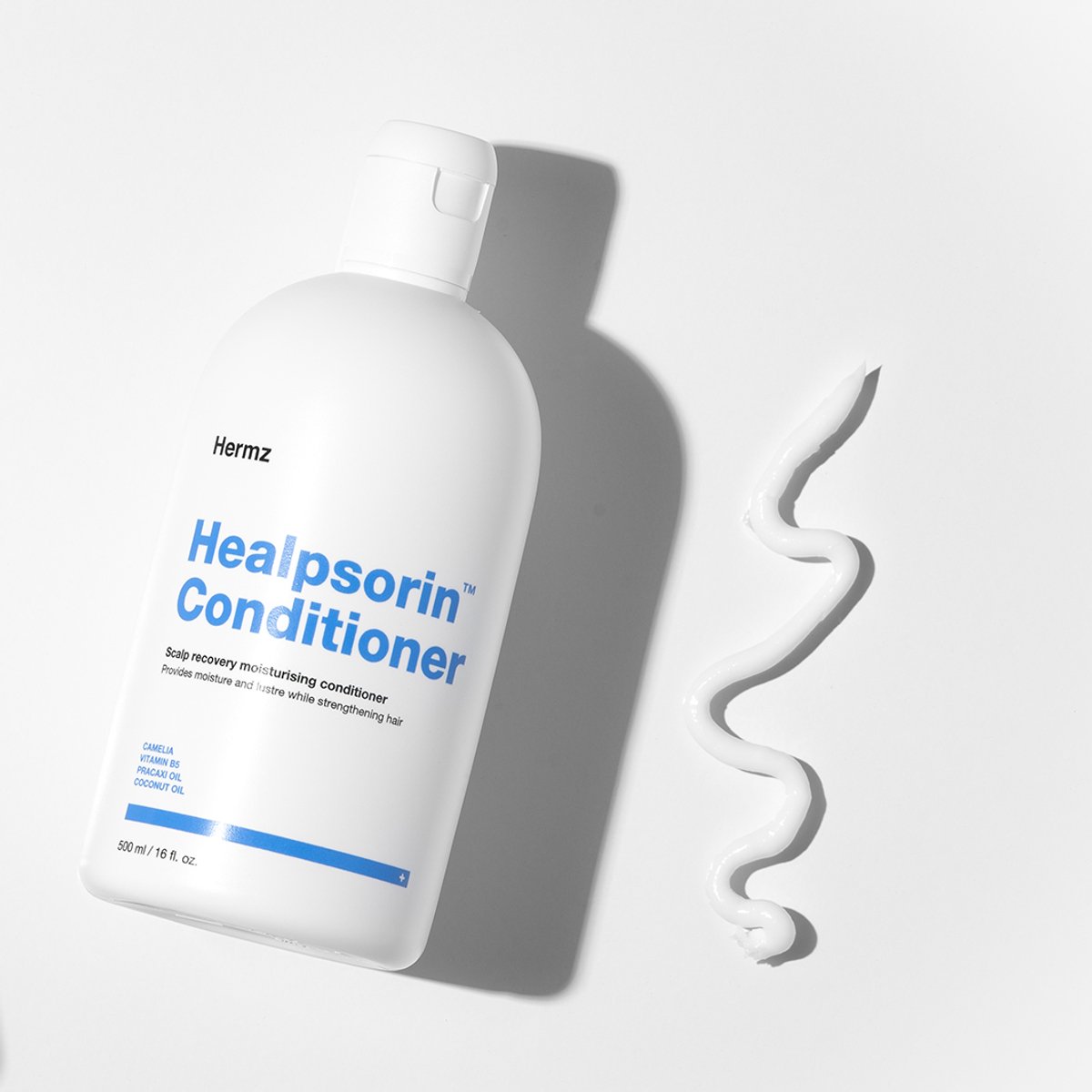 Dermz Healpsorin Conditioner 500 ml – Voor Psoriasis & Seborrhoïsch Eczeem – Met Probiotica, Vitamine B5 & Plantaardige Oliën – Vegan & Dermatologisch getest