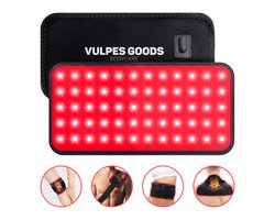 Vulpes Goods® BodyCare - Draagbare Infrarood Rugband - Infraroodband - Infraroodtherapie - Infraroodlamp - Roodlicht therapie - Warmteband - Red Licht Therapy - Onderrug, Schouders, Nek, Benen - PRO