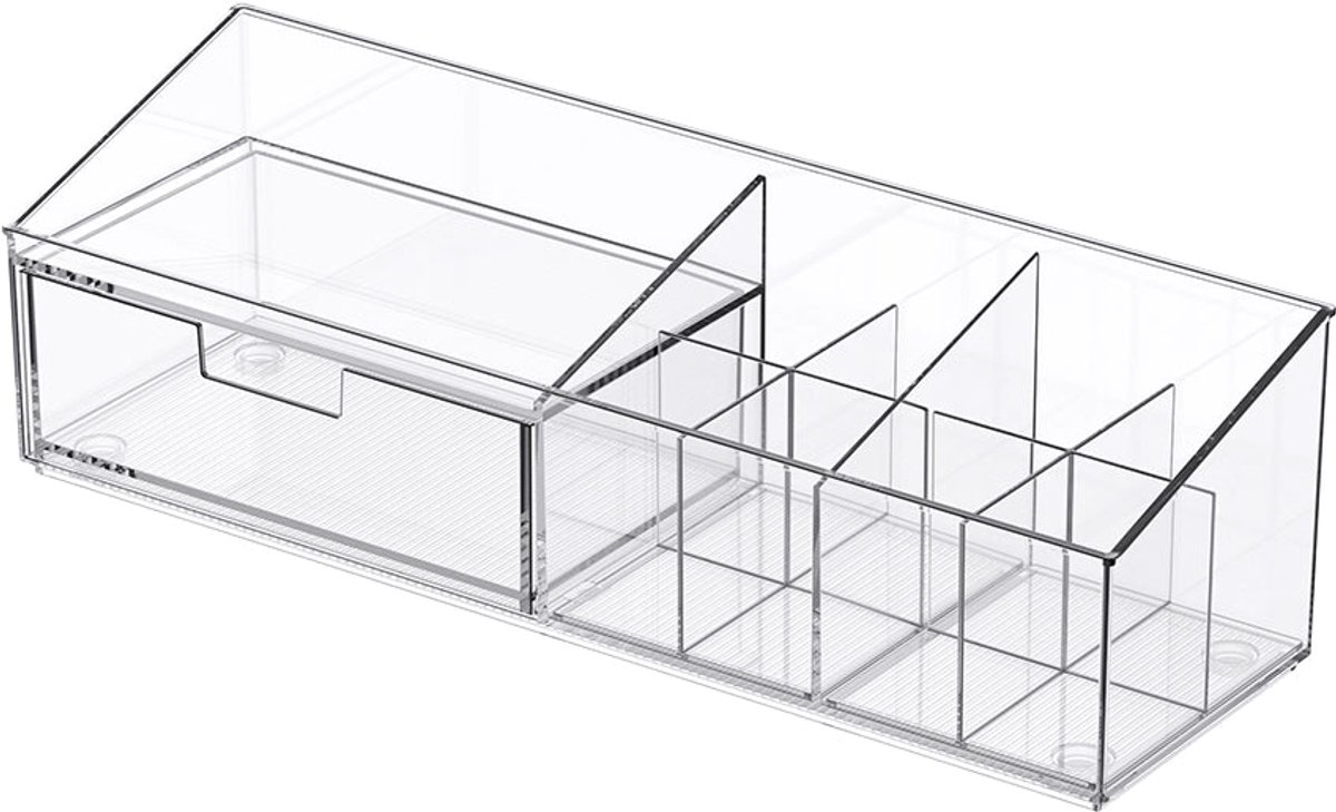 So Clever x Vacane Make up Organizer Display 30.5 cm Large - Transparant - BPA-vrij