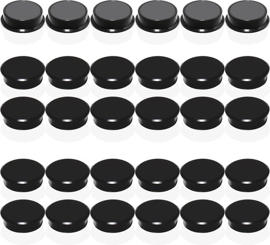 Ronde magneten met zelfklevende achterkant - 120 stuks flexibele zelfklevende magneten om te knutselen - Kleine kleverige magnetische stippen zijn alternatief voor magneettape, strips en stickers