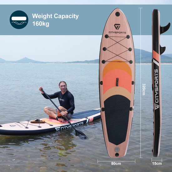 Q4life opblaasbaar sup-board aanbieding bij Action