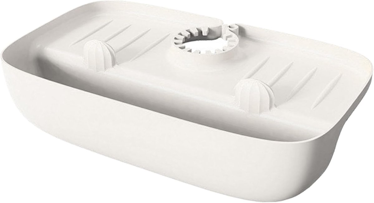 Keukenkraan achterwand Zachte flexibele spoelbak achterwand met sponshouder Droge spoelbak achterwand met afvoergat Antislip kraanmat voor keuken gootsteen achterwand