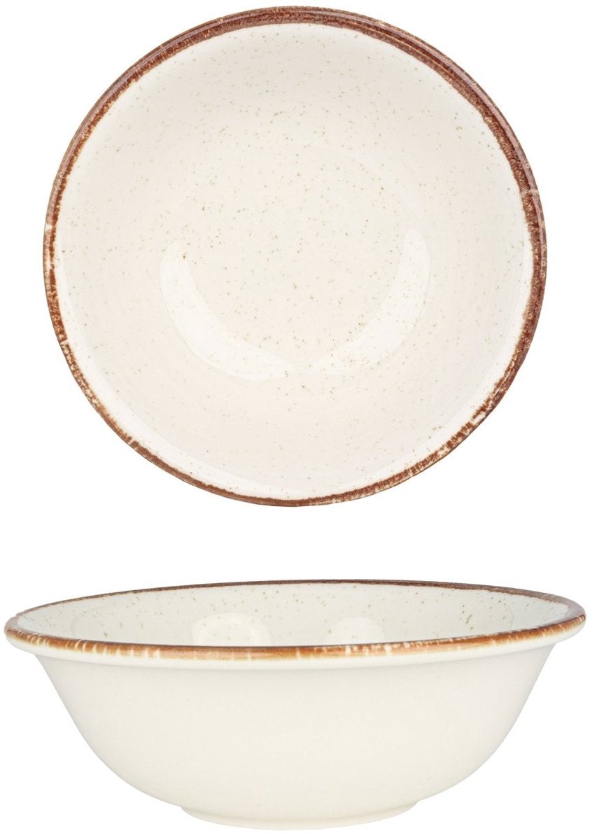 Rinart Kommetje - Brunilda - Porselein - 16 cm (400cc) - set van 6