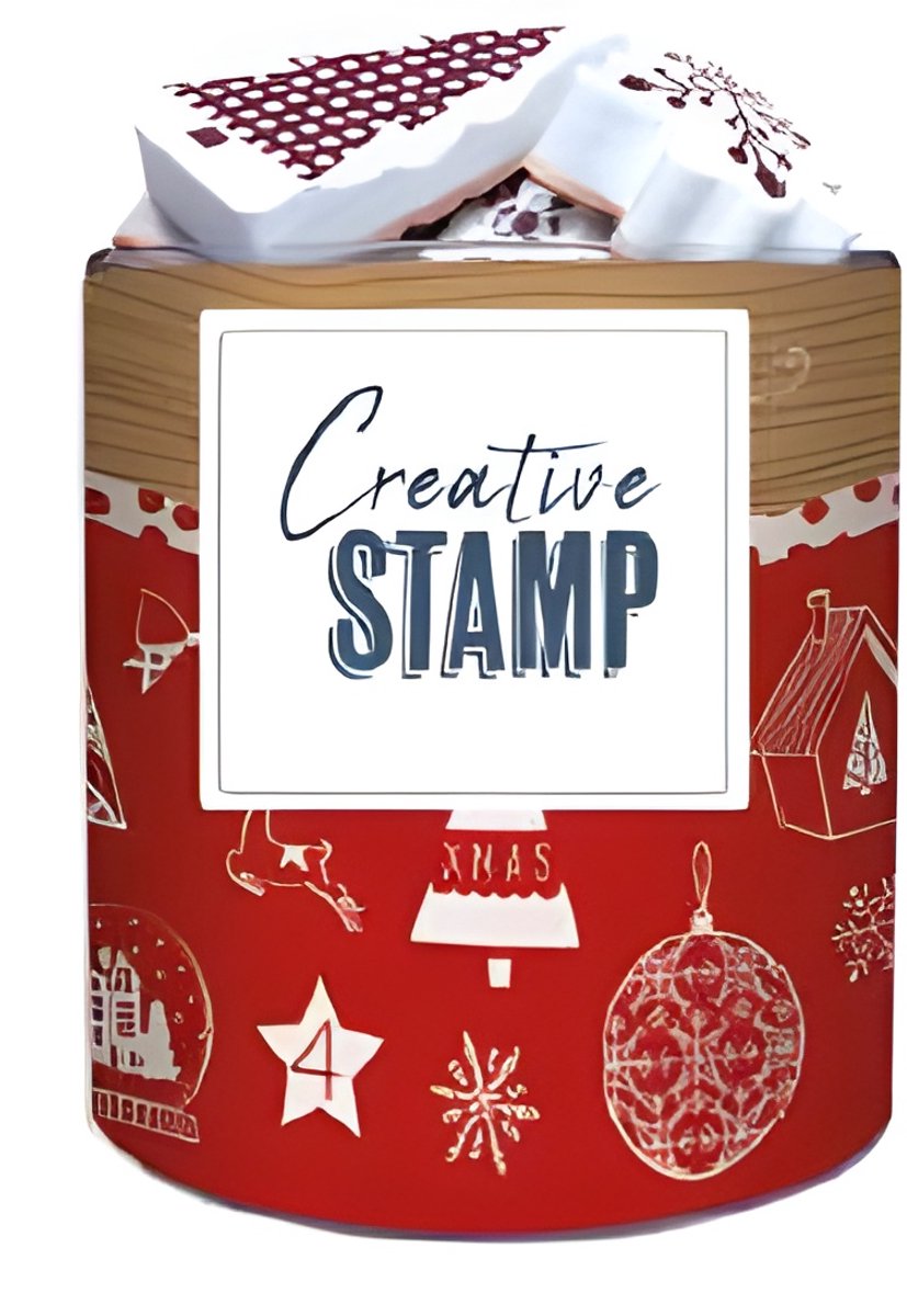 Aladine Stempels Alfabet Kerst