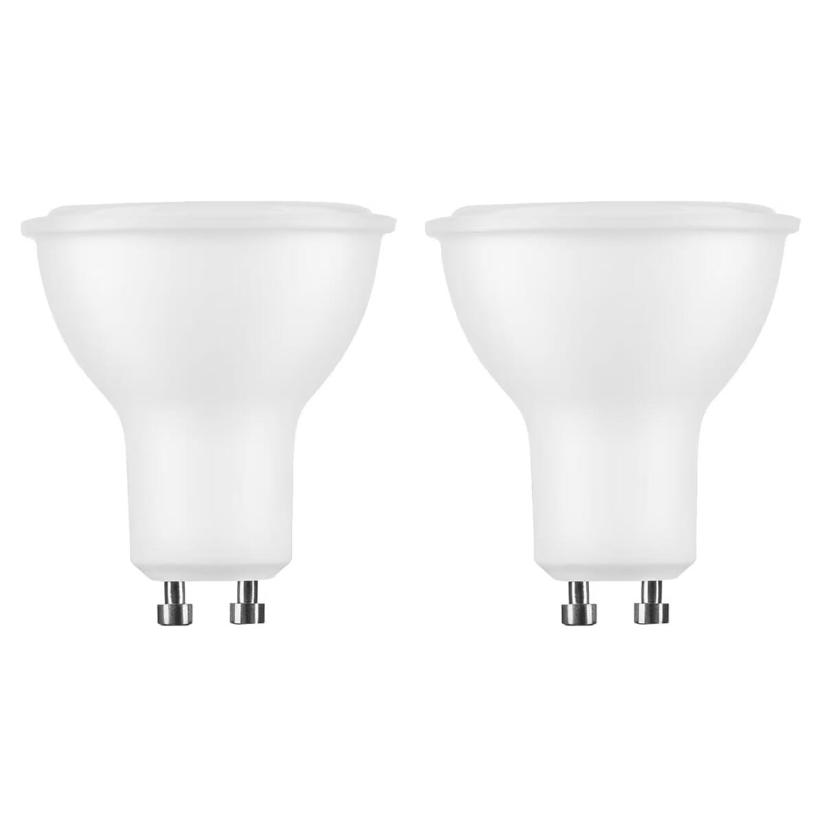 Technik GU10 LED Spot 4.7W - 350lm - 4000K - Neutraal Wit - LED Spot Lamp - Vervangt 32W Gloeilamp - 2 stuks