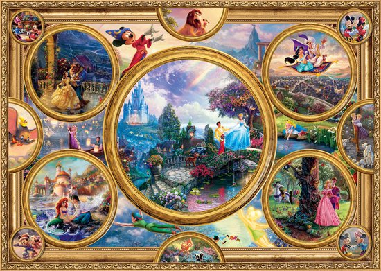 Schmidt Legpuzzel Disney Dreams Collection Goud 2000 Stukjes