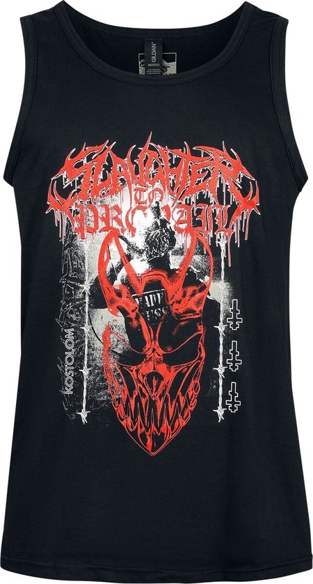 Débardeur homme « Slamming To Prevail Red Mask » Kostolom - noir - L