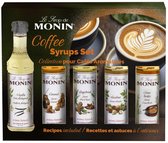 Monin Koffiesiropen geschenkset - 5 x 5 cl