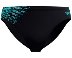SPEEDO - eco+ tech panel 7cm bla/grn - Zwembroek kort heren - Zwart