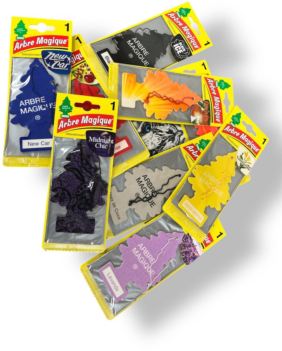 Arbre Magique - Airfreshner - Luchtverfrisser - Surprise 12 Pack!