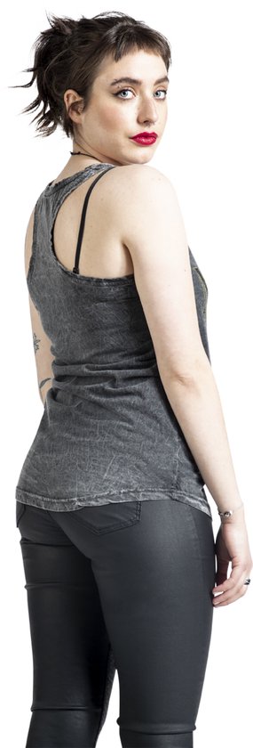 Levi's Graphic Dry Tanktop met kant en logo • Ivoor • de Bijenkorf