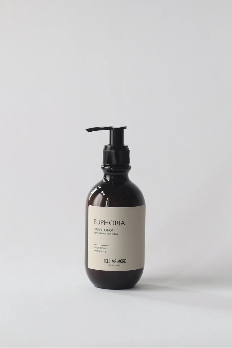 Tell Me More Handlotion Euphoria – Natuurlijke handcrème – 275 ml - Scandinavisch design
