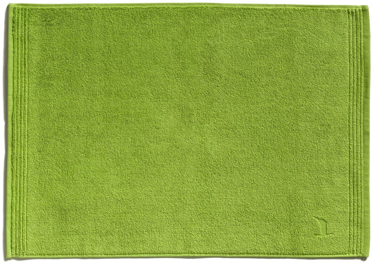 möve Superwuschel douchemat 50 x 70 cm van 100% katoen, peridot