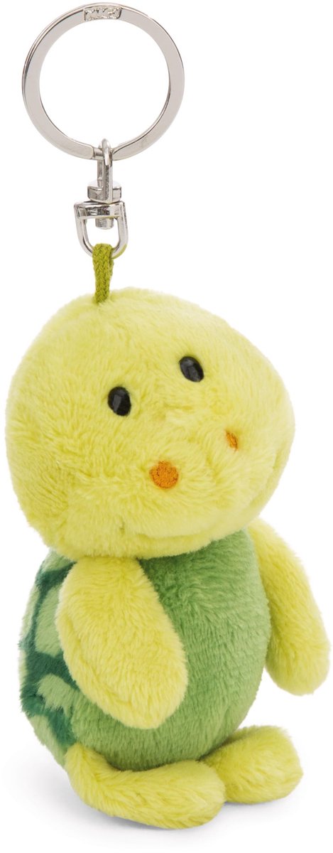 NICI Sleutelhanger Schildpad 10cm - groen - Trouwe metgezel voor rugzak of tas, sleutelhanger voor klein en groot | 61853