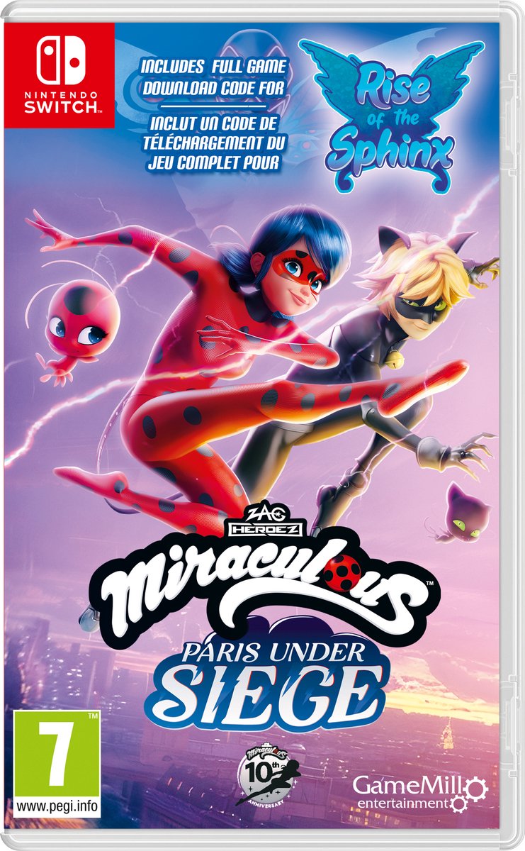 Miraculous: Paris Under Siege + Rise of the Sphinx - Nintendo Switch
