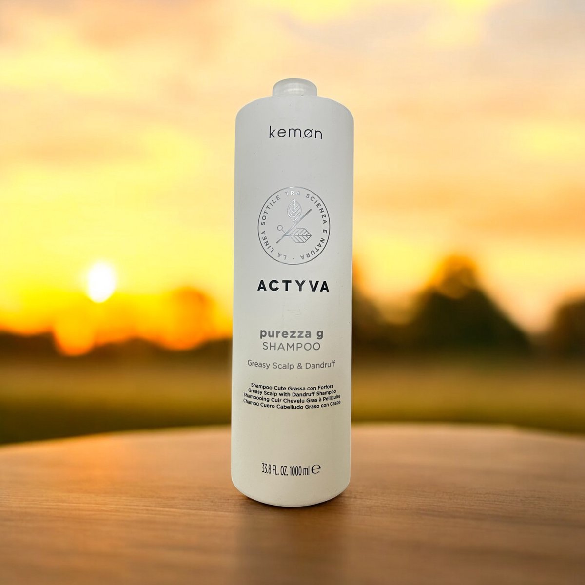 Kemon Actyva purezza g SHAMPOO Greasy Scalp & Dandruff 1000ml