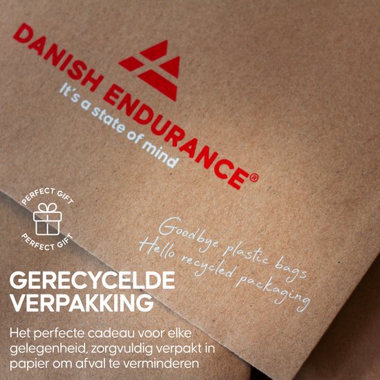 DANISH ENDURANCE 100% Merino Wol Thermo T-Shirt - voor Heren - Donker Marineblauw - Maat L — afbeelding 3