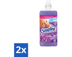 Soupline - Wasverzachter - Lavendel - 52 Wasbeurten - 1.3L - Voordeelverpakking - 2 stuks