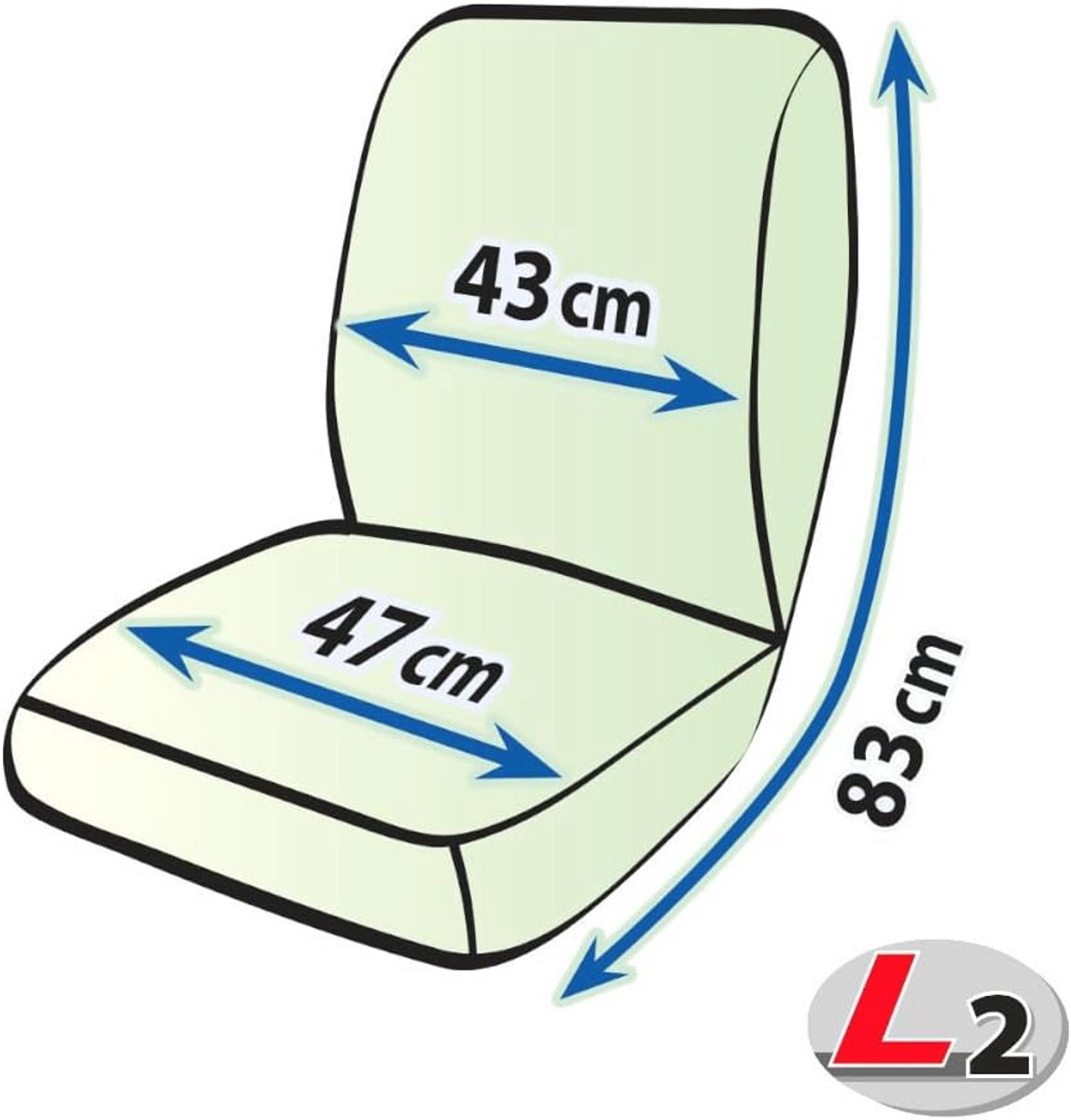 Zitting voor zitmaaier - weerbestendige tractor stoelhoezen, waterbestendige kussenbeschermer, veilige pasvorm, elastische band, landbouwmachines, accessoires voor grasmaaiers, accessoires voor