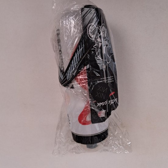 Nixnix® - Bidon met bidonhouder 650ml Wit - Mountainbike - Racefiets — afbeelding 4