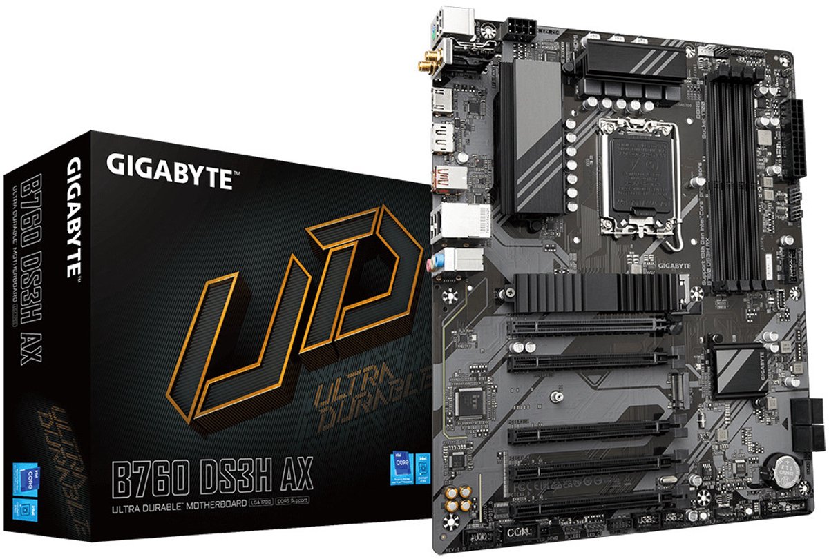 Moederbord Intel Gigabyte B760 DS3H AX