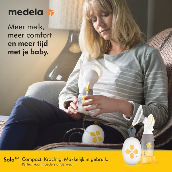 Medela Solo Borstkolf Kolfapparaat Enkele elektrische kolf Compact en licht - Oplaadbare accu - USB lader van Medela — afbeelding 2