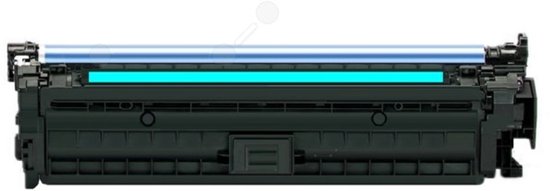 Toner geschikt voor HP 307A (CE741A) | 1x Cyaan geschikt voor HP Color LaserJet Professional CP5225n - CP5225dn - CP5225