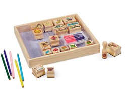 Melissa & Doug – Stempelset – Sprookjestuin