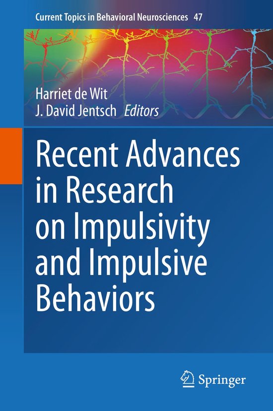Recent Advances in Research on Impulsivity and Impulsive Beh ... - cover