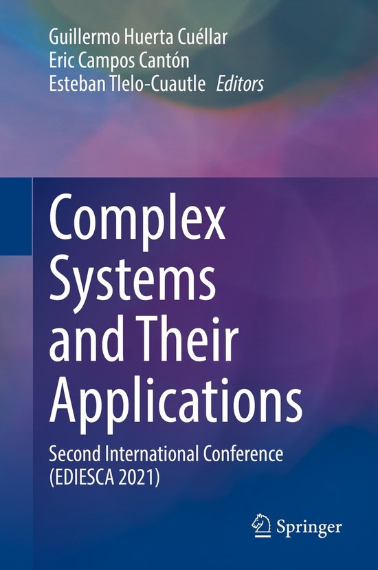 Complex Systems and Their Applications - cover