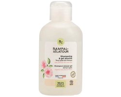 Gecertificeerd biologisch Douchegel en shampoo Damascusroos - gevoelige haar en huid - 250ml - Cosmos Organic