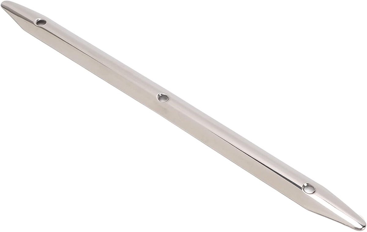 Allecto Plus - Roestvrij Staal Rub Strake 316 voor Scheepsjacht-aanleglijnen 3048x191 mm - Universele Boothardware voor boot - Matériel de pont - Duurzaam en kwalitatief materiaal