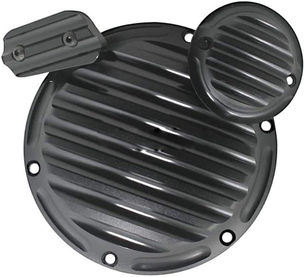 Derby Timer Koppelingstimer-Afdekking voor Motorfietsen Compatibel met Zwarte Harley - Stijlvol Ontwerp - Bescherm je Motor met Deze Cover