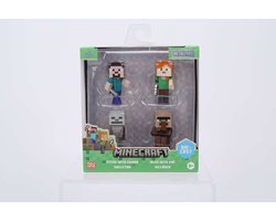 Jada Toys - Minecraft 4-Pack Figuren 2.5" - 9336266314R00
