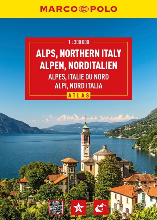 MARCO POLO Reiseatlas Alpen, Norditalien 1:300.000 - cover