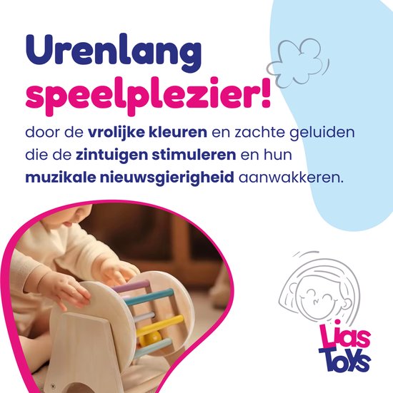 Open spinning drum - Lias Toys
