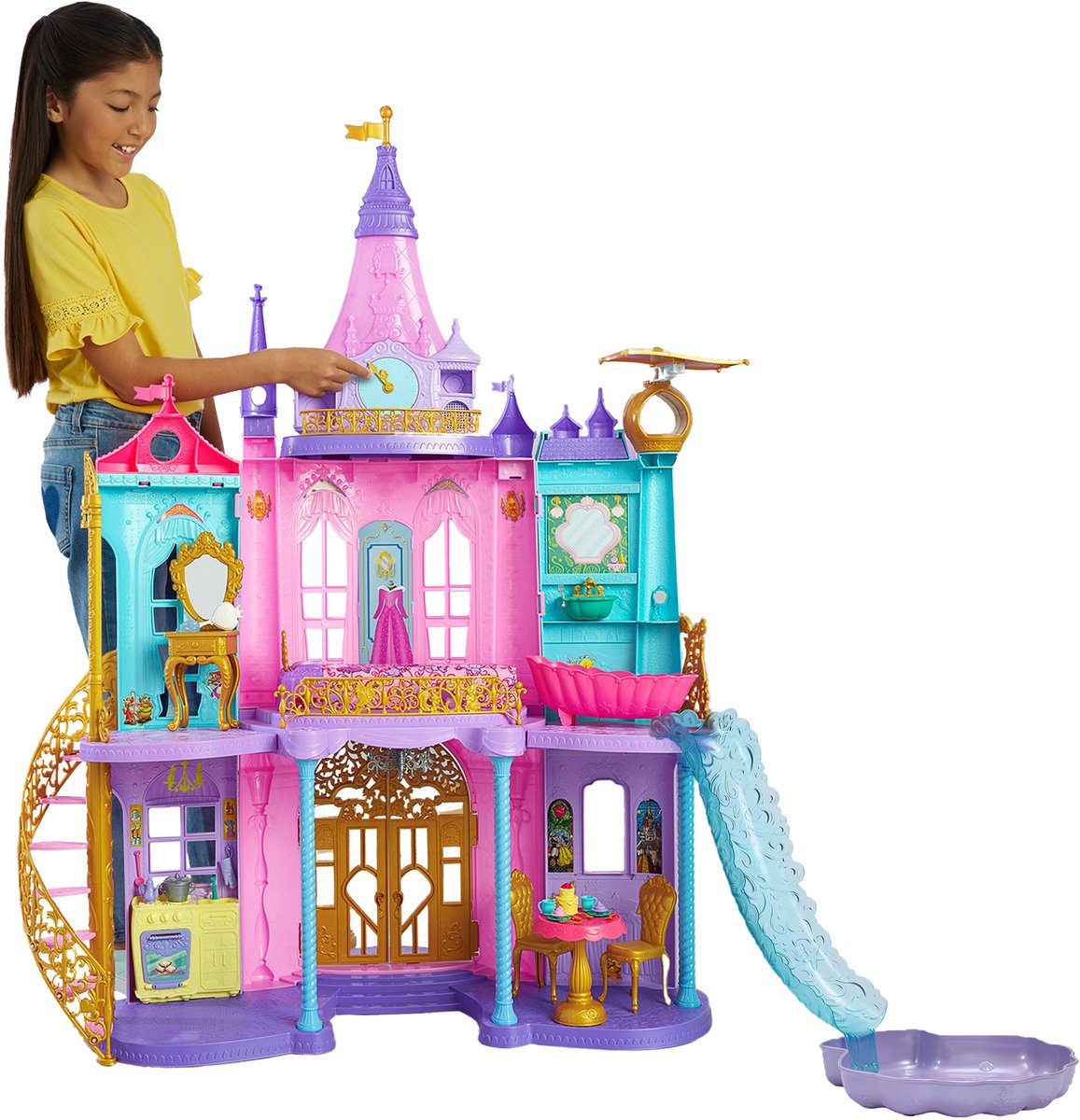 Disney Prinses - Magische Avonturen Kasteel - Poppenkasteel - Poppenhuis